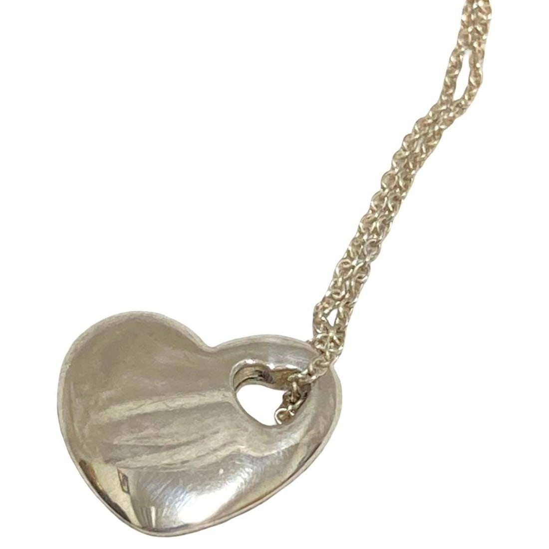 Tiffany & Co. Heart in Necklace, 925 Sterling Silver, Women's (1 of 11)