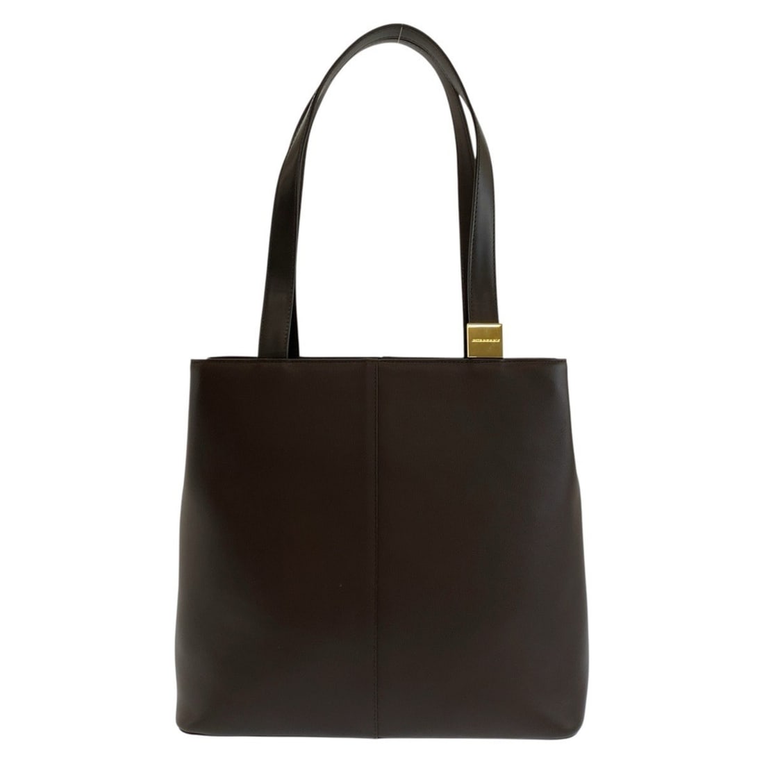 BURBERRY Burberry Brown Leather Tote Bag with Gold Hardware, Check Pattern, Shoulder for Women: --- Catalog ---Category: SizeSize (HxWxD): 30cm x 32cm x 12cm / 11.81'' x 12.59'' x 4.72''Category: DesignType: Shoulder bag, Tote bagColor: BrownGender: WomenMaterial: Leather Category: GeneralBrand: