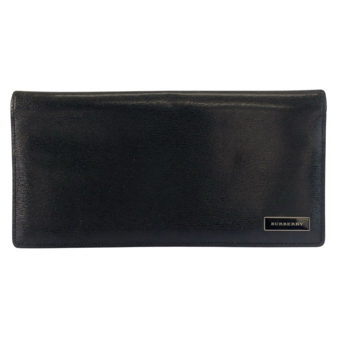 BURBERRY Vintage Check Pattern Black Leather Long Wallet for Men: --- Catalog ---Category: SizeSize (HxWxD): 9cm x 19cm x 1cm / 3.54'' x 7.48'' x 0.39''Category: DesignType: Long wallet (bi-fold)Color: BlackGender: MenMaterial: Leather Category: GeneralBrand: Burber