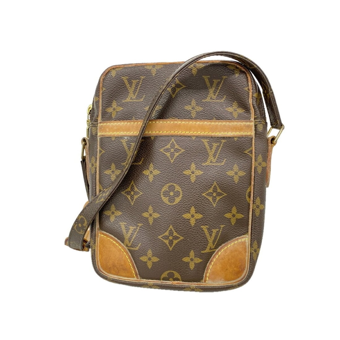 Louis Vuitton Monogram Danube Shoulder Bag M45266 Brown: --- Catalog ---Category: SizeSize (HxWxD): 21cm x 15cm x 4.5cm / 8.26'' x 5.9'' x 1.77''Category: DesignType: Shoulder bagColor: BrownCategory: GeneralMPN: M45266Brand: Louis Vuitton--- Item List ---S