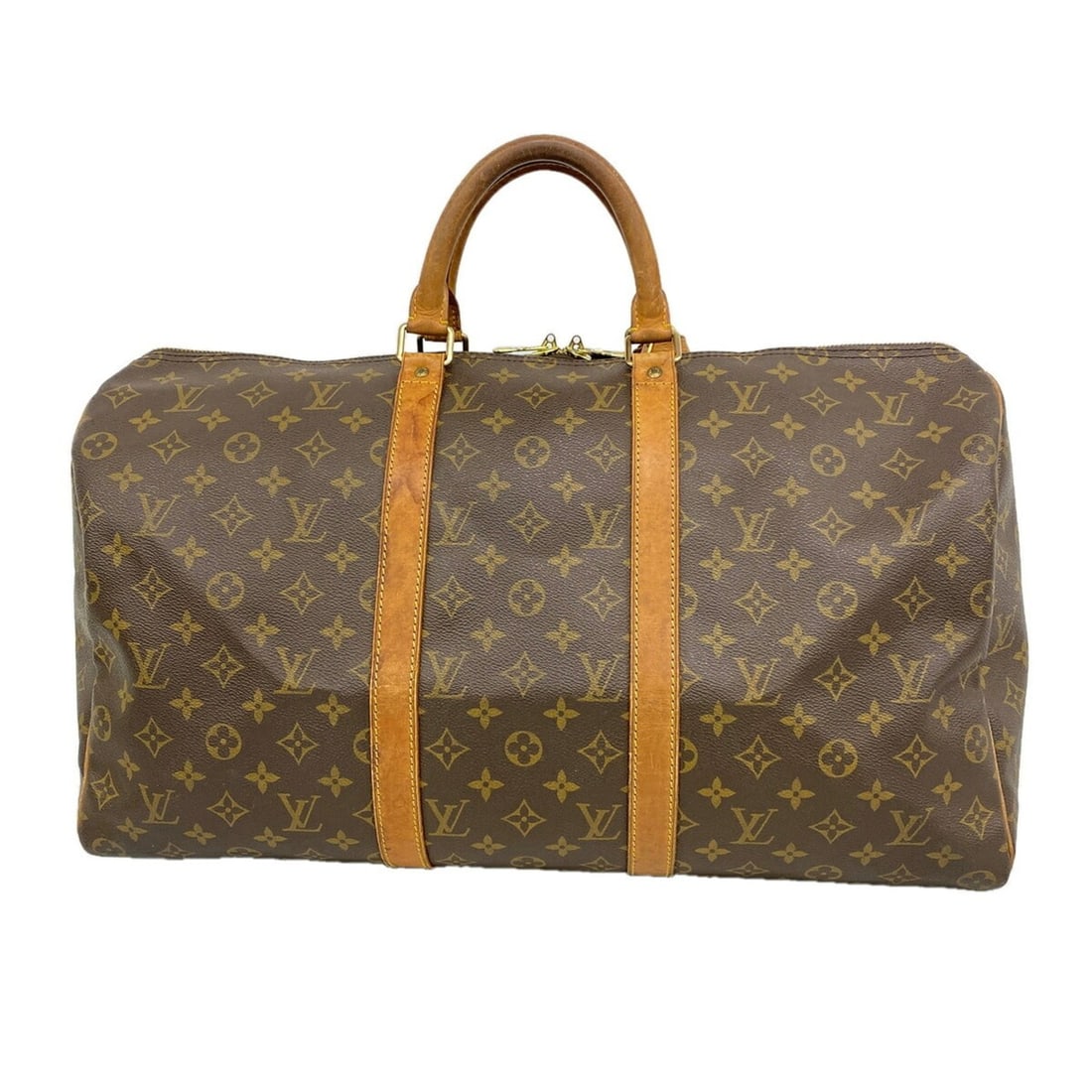 Louis Vuitton Bags - Boston Monogram Keepall 50 M41426 Brown Men's & Women's: --- Catalog ---Category: SizeSize (HxWxD): 28.5cm x 50cm x 22cm / 11.22'' x 19.68'' x 8.66''Category: DesignType: Boston bagColor: BrownGender: Men,WomenCategory: GeneralMPN: M41426Brand: Louis Vuitto