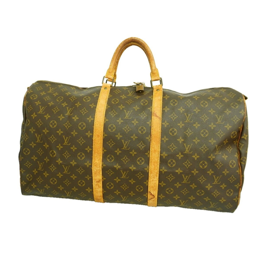Louis Vuitton Bags - Boston Monogram Keepall Bandoulière 60 M41412 Brown Men's & Women's: --- Catalog ---Category: SizeSize (HxWxD): 33cm x 60cm x 26cm / 12.99'' x 23.62'' x 10.23''Category: DesignType: Boston bagColor: BrownGender: Men,WomenCategory: GeneralMPN: M41412Brand: Louis Vuitton