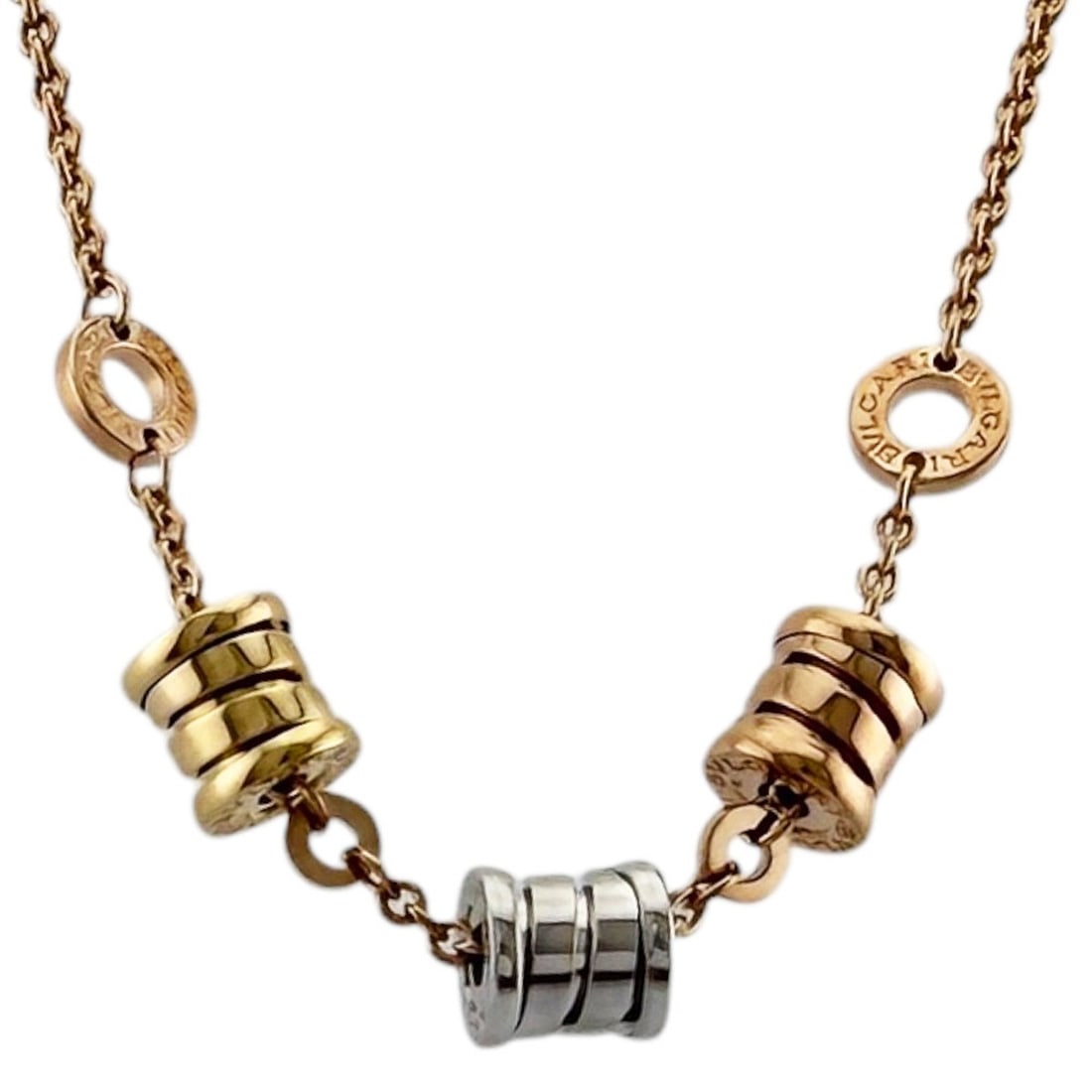Bulgari B-ZERO.1 Element Necklace, 18K Yellow Gold, Women's BVLGARI (1 of 17)