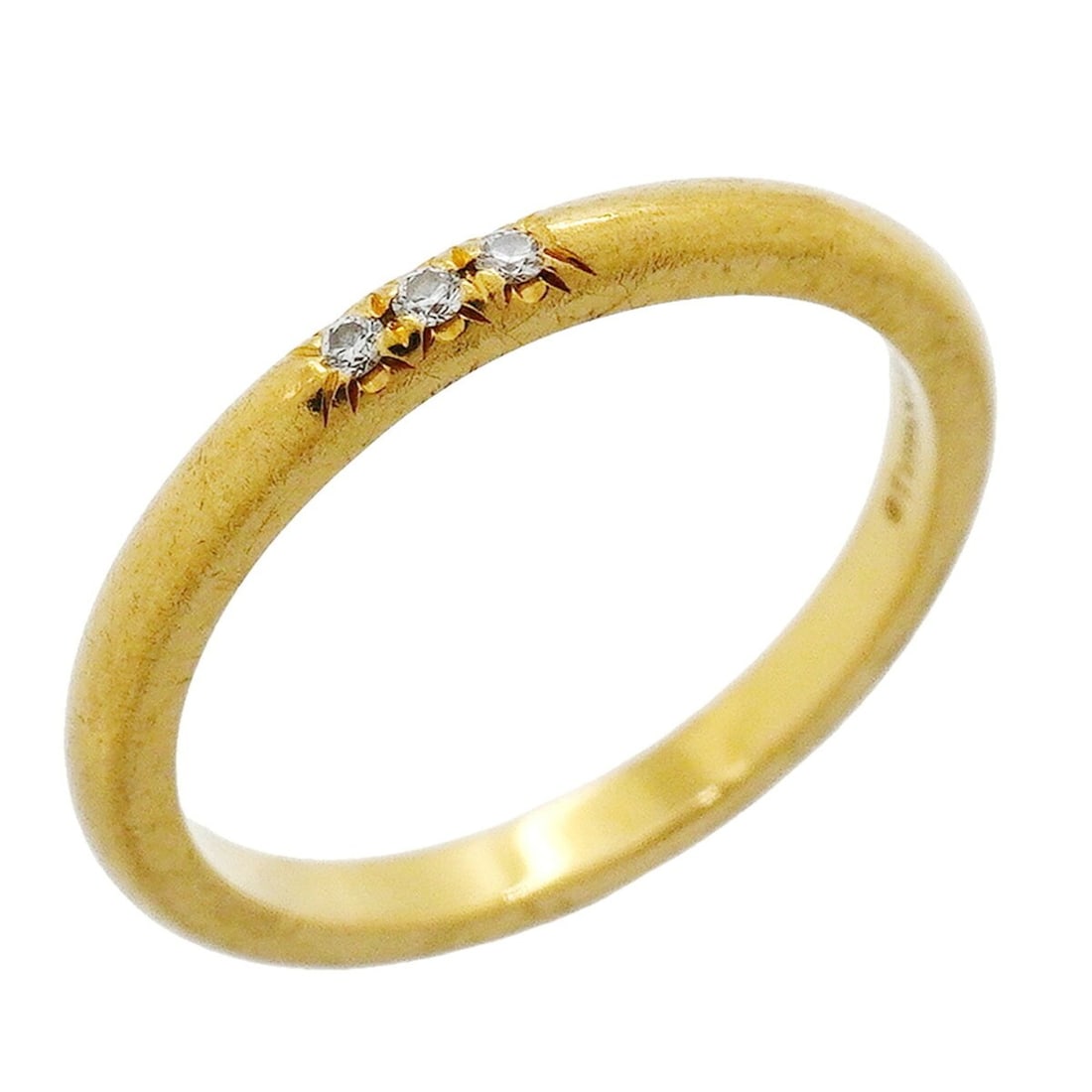 Tiffany & Co. Forever Ring, 3PD (3 Diamonds), 18K Yellow Gold, Size 10, Women's Ring: --- Catalog ---Category: SizeJP Size: 10US Size: 5.5Category: DesignType: Band ringStone: DiamondGender: WomenMaterial: Yellow gold (18K)Category: GeneralBrand: Tiffany--- Item List ---Section: Condit