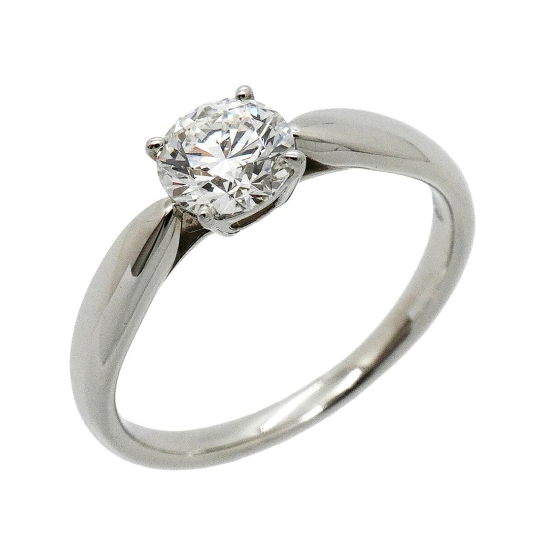 Tiffany & Co. Harmony Ring, 1PD (One Diamond), Pt950 Platinum, 0.64ct Diamond, Size 11.5 (Women's): --- Catalog ---Category: SizeJP Size: 11.5US Size: 6Category: DesignType: Band ringStone: DiamondGender: WomenMaterial: Platinum 950Category: GeneralBrand: Tiffany--- Item List ---Section: ConditionRa