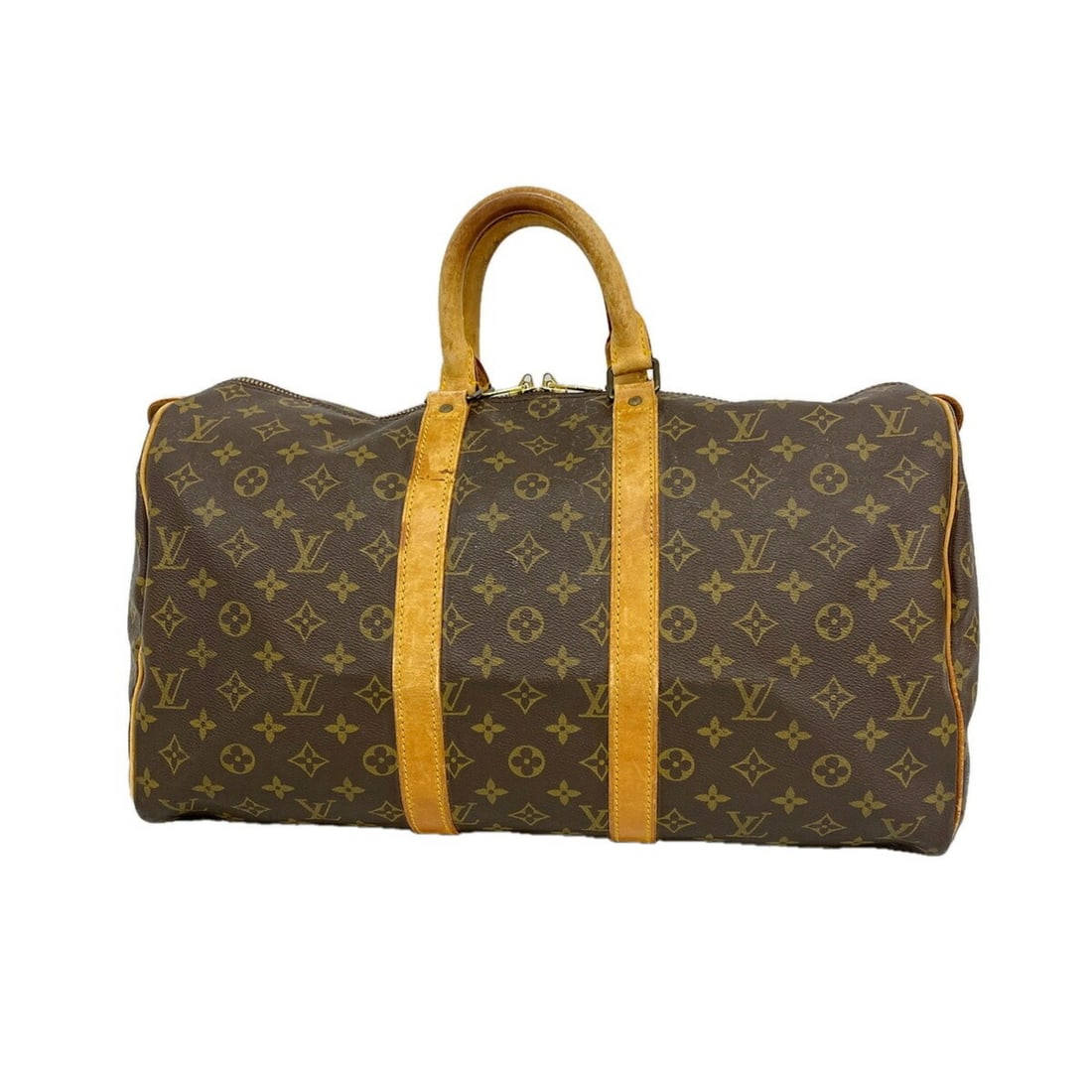 Louis Vuitton Bag/Boston Bag Monogram Keepall 45 M41428 Brown Men's/Women's P3538151: --- Catalog ---Category: SizeSize (HxWxD): 27.5cm x 46.5cm x 20.5cm / 10.82'' x 18.3'' x 8.07''Category: DesignType: Boston bagColor: BrownGender: Men,WomenCategory: GeneralMPN: M41428Brand: Louis Vui