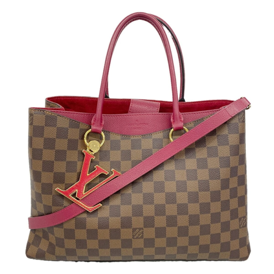 Louis Vuitton Damier LV Riverside Tote Bag N40052 Ebene Lidvan 2-way bag for women P3538092: --- Catalog ---Category: SizeSize (HxWxD): 24cm x 35cm x 12.5cm / 9.44'' x 13.77'' x 4.92''Category: DesignType: Tote bagColor: EbeneGender: WomenCategory: GeneralMPN: N40052Brand: Louis Vuitton--- It