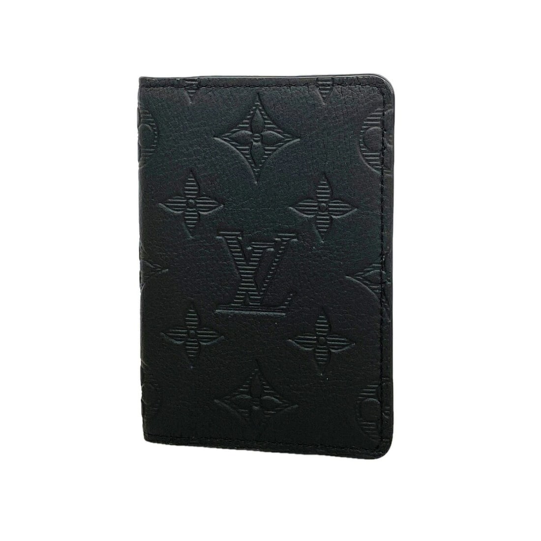 Louis Vuitton Business Card Holder/Card Case, Monogram Shadow Organizer de Poche, M62899, Black,: --- Catalog ---Category: DesignType: Card caseColor: BlackGender: MenCategory: GeneralMPN: M62899Brand: Louis VuittonCategory: Physical PropertiesSize (HxWxD): 11.5cm x 7.5cm x 5mm / 4.52'' x 2.95'' x