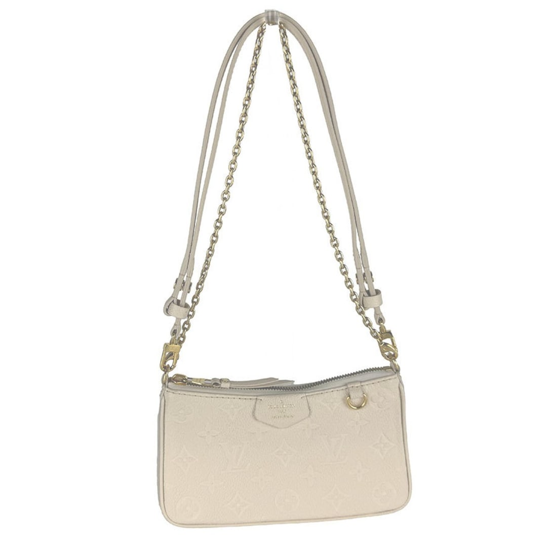 Louis Vuitton LOUIS VUITTON Shoulder Bag Monogram Empreinte Easy Pouch Cream Women's M81066 z10978: --- Catalog ---Category: SizeSize (HxWxD): 11cm x 20cm x 4cm / 4.33'' x 7.87'' x 1.57''Category: DesignType: Shoulder bagColor: CreamGender: WomenMaterial: Monogram Empreinte Category: GeneralMPN: M81