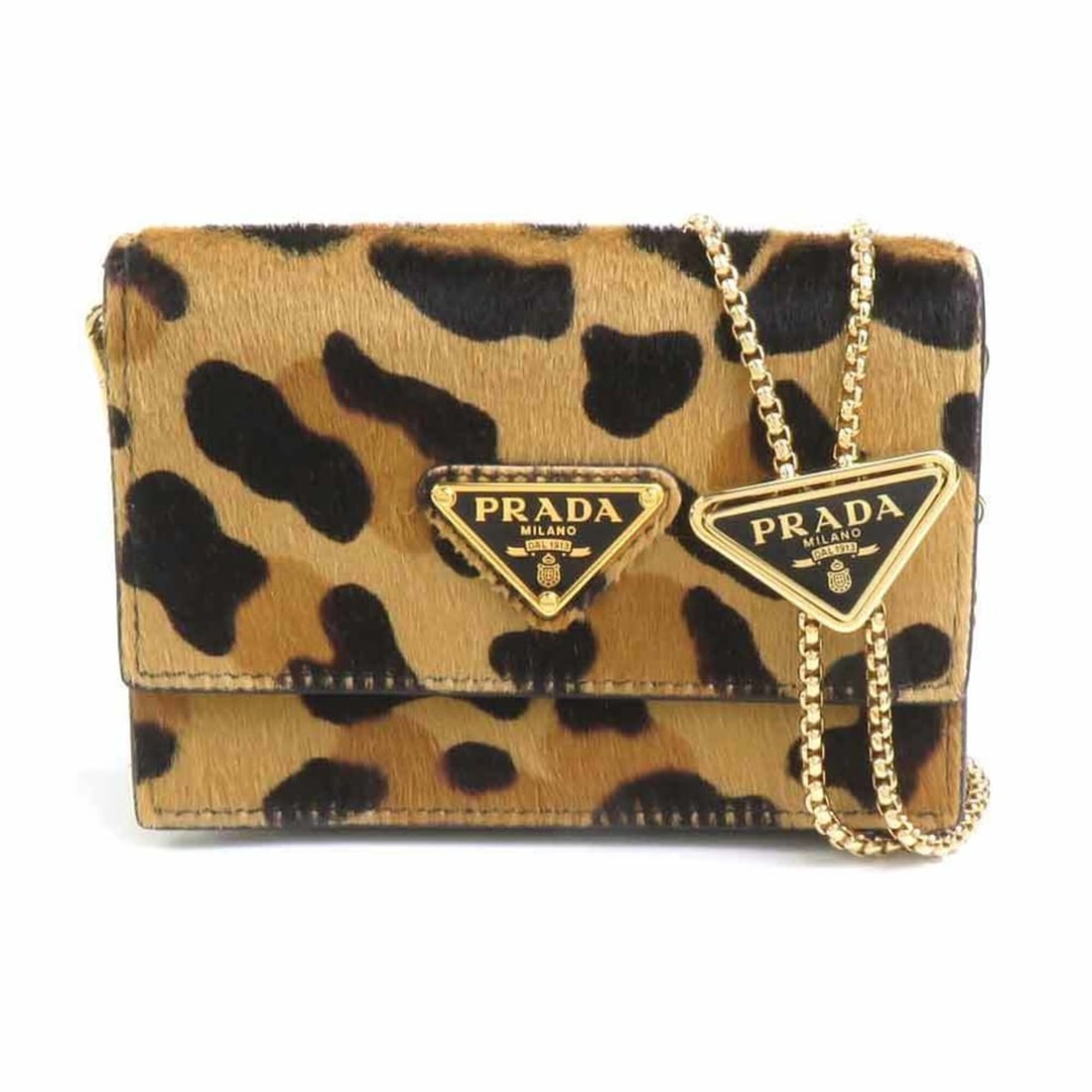 Prada business card holder/card case, calfskin, brown, men's/women's, 1MR034 h32506k: --- Catalog ---Category: DesignType: Card caseColor: BrownGender: Men,WomenMaterial: Leather Leather/Fur Type: HarakoCategory: GeneralMPN: 1MR034Brand: PradaCountry of Origin: ItalyCategory: Physical 