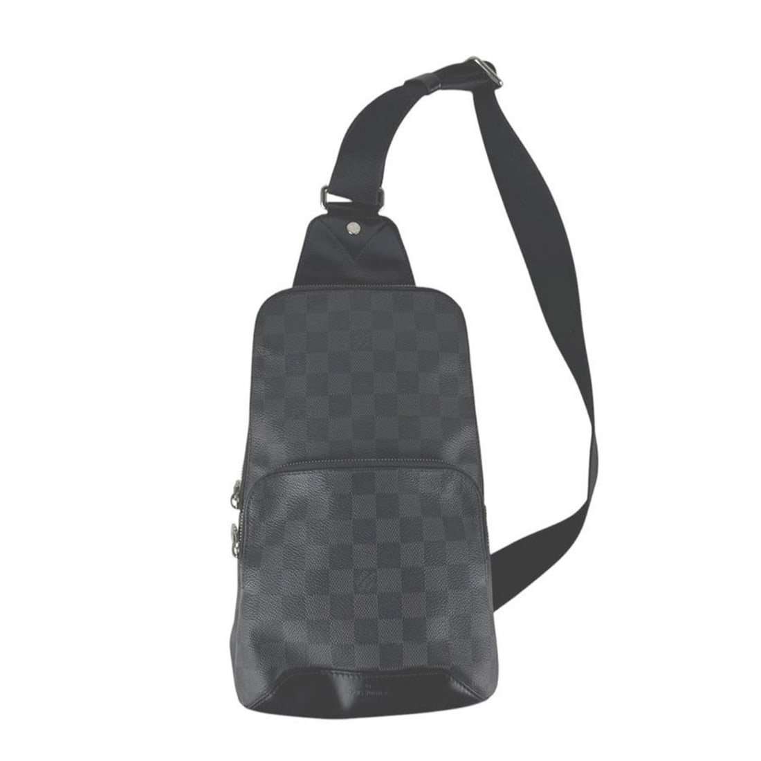 Louis Vuitton Damier Graphite Avenue Sling Bag, Canvas, Black, Men's, N41719 z10989 (1 of 12)