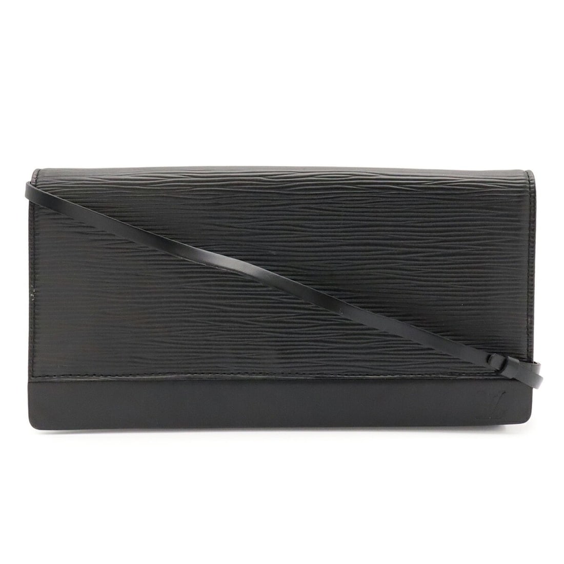 LOUIS VUITTON Louis Vuitton Epi Honfleur Shoulder Bag Clutch Noir Black M52732: --- Catalog ---Category: SizeSize (HxWxD): 11.5cm x 22.5cm x 2.5cm / 4.52'' x 8.85'' x 0.98''Category: DesignType: Clutch bag, Shoulder bagColor: Black, NoirGender: WomenMaterial: Epi leather Category