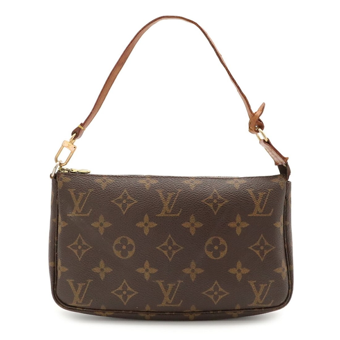 LOUIS VUITTON Louis Vuitton Monogram Pochette Accessoires Handbag Pouch - Bag M51980: --- Catalog ---Category: SizeSize (HxWxD): 13cm x 21cm x 4cm / 5.11'' x 8.26'' x 1.57''Category: DesignType: Handbag, Pochette, PouchColor: Brown, Galle, MonogramGender: WomenMaterial: Monogram Catego