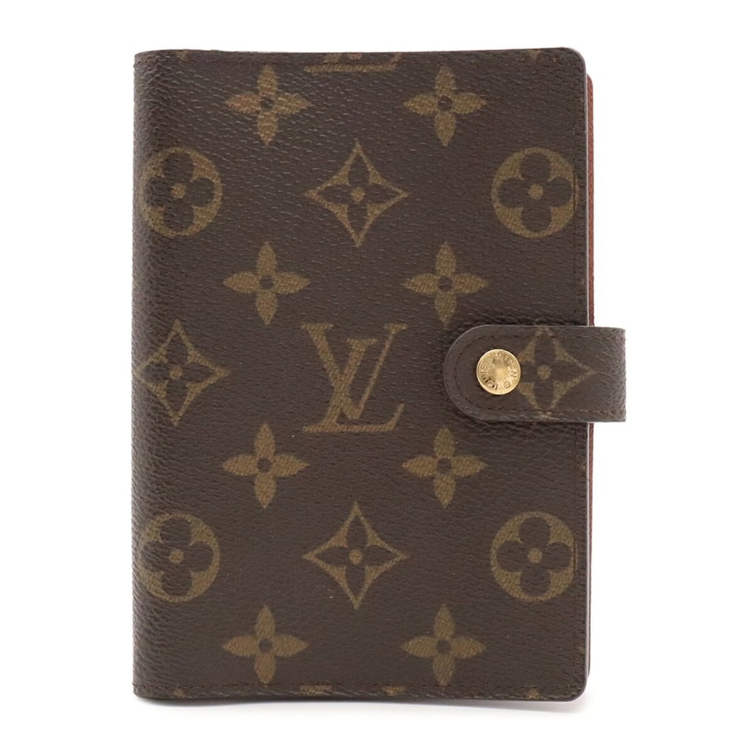 LOUIS VUITTON Monogram Agenda PM Notebook Cover, 6-ring binder, R20005 (1 of 9)