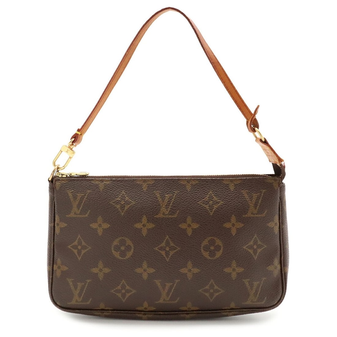 LOUIS VUITTON Louis Vuitton Monogram Pochette Accessoires Handbag Pouch - Bag M51980: --- Catalog ---Category: SizeSize (HxWxD): 13cm x 21.5cm x 4cm / 5.11'' x 8.46'' x 1.57''Category: DesignType: Handbag, Pochette, PouchColor: Brown, MonogramGender: WomenMaterial: Monogram Category: G