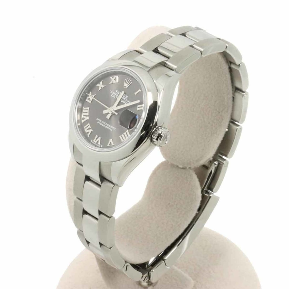 Rolex Datejust 28 279160 Random Serial Number Roulette Ladies Watch Dark Gray Automatic Self-winding (1 of 14)