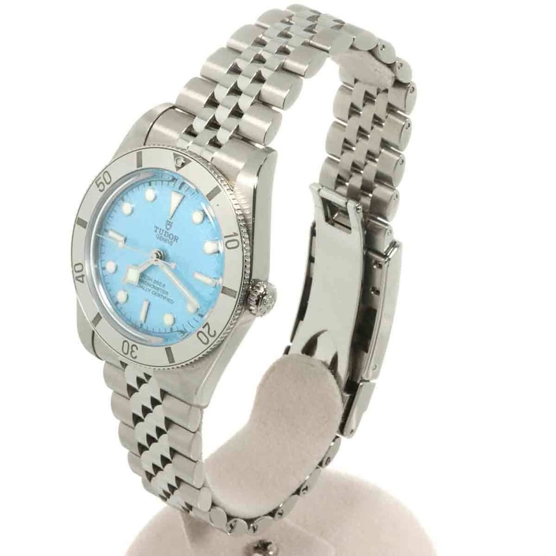 Tudor Black Bay 54 79000 Men's Watch, Lagoon Blue, Automatic Movement: --- Catalog ---Category: SizeWrist Size: 21cm / 8.26''Case Diameter: 37mm / 1.46''Category: DesignType: WristwatchGender: MenColor (Dial): BlueMaterial (Band): Stainless steelMaterial (Case): Stainles