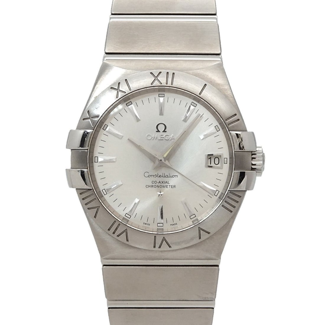 Omega Constellation 123 10 35 20 02 001 Men's Watch Date Silver Automatic Self-winding: --- Catalog ---Category: SizeWrist Size: 19.5cm / 7.67''Case Diameter: 35mm / 1.38''Category: DesignType: WristwatchGender: MenColor (Dial): SilverMaterial (Band): Stainless steelMaterial (Case): Stai