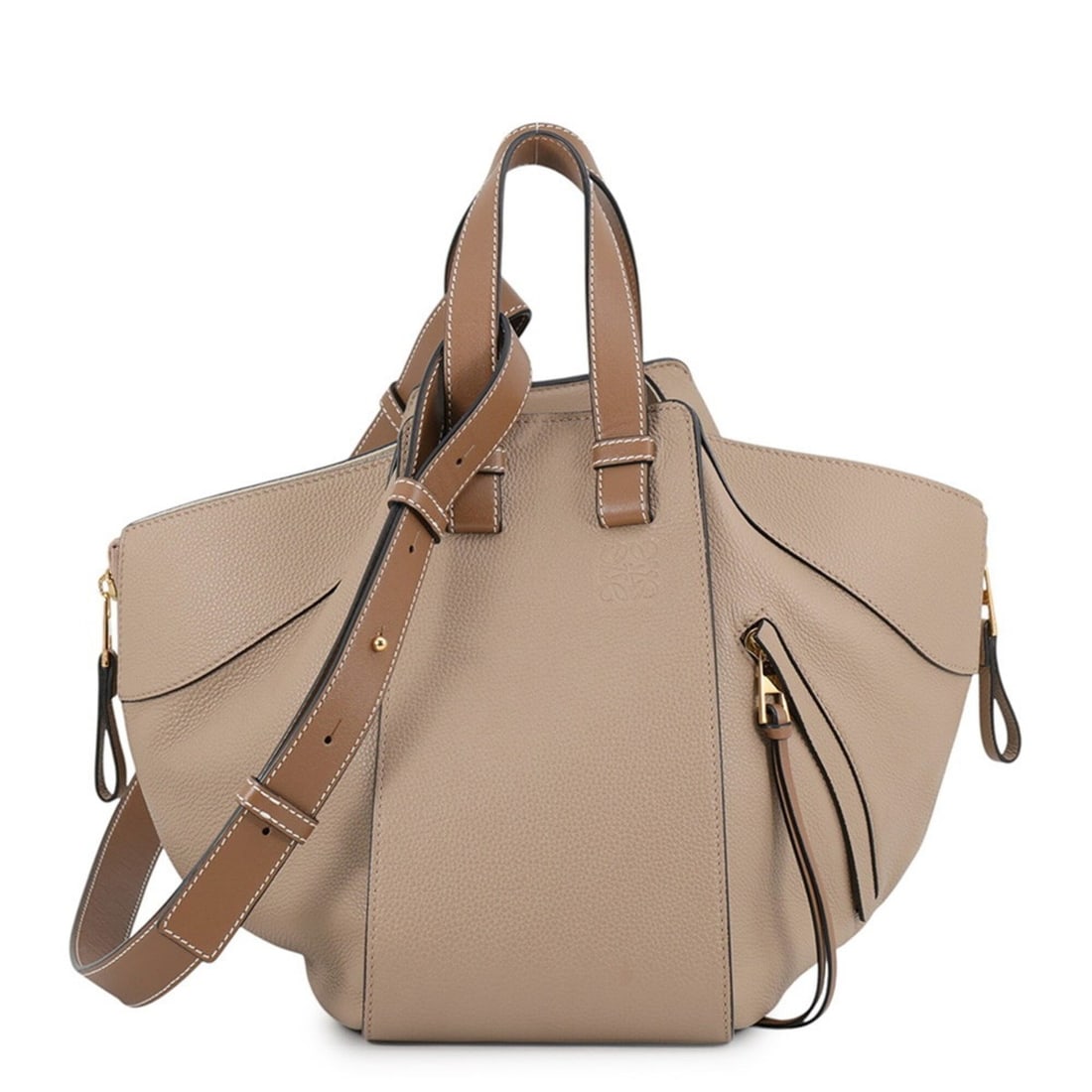 Loewe Hammock Small Handbag, Soft Grain Calf Leather, A538S35X51, 2-way, Handbag (1 of 16)