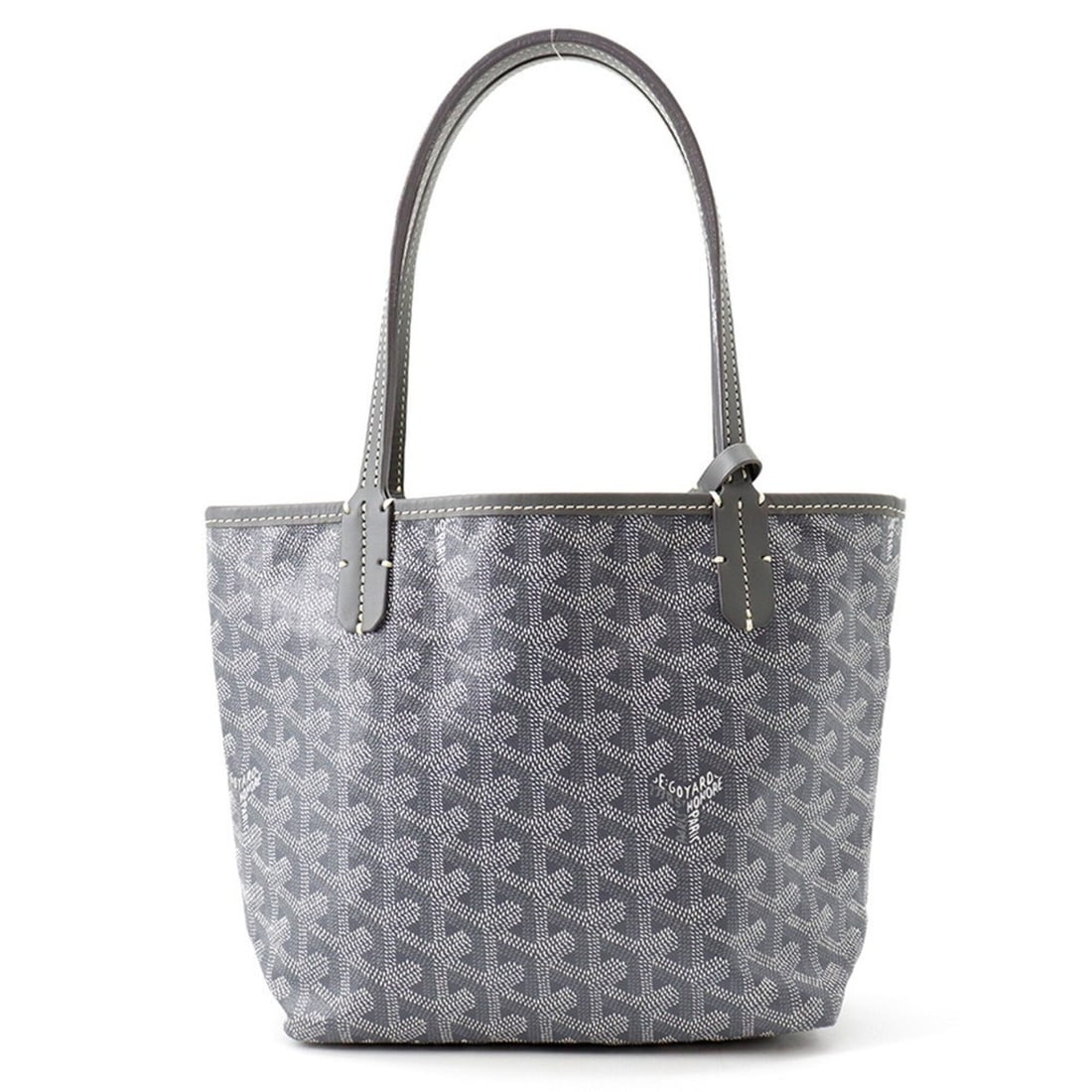 Goyard tote bag Saint Louis Junior GOYARD handbag: --- Catalog ---Category: SizeSize (HxWxD): 19cm x 19.5cm x 9.5cm / 7.48'' x 7.67'' x 3.74''Category: DesignType: Tote bagColor: GrayGender: WomenMaterial: PVC Category: GeneralBrand: GoyardCountry of 