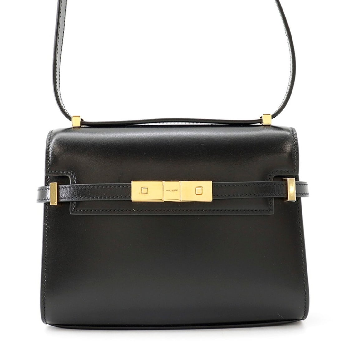 Yves Saint Laurent Saint Laurent Paris Manhattan Mini Leather Shoulder Bag 727766 SAINT LAURENT (1 of 15)