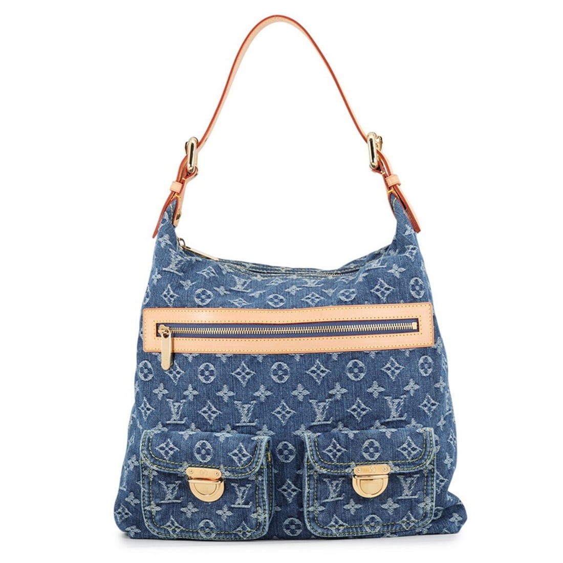 Louis Vuitton Monogram Denim Baggy GM Shoulder Bag M95048 LOUIS VUITTON Handbag: --- Catalog ---Category: SizeSize (HxWxD): 34cm x 33cm x 11cm / 13.38'' x 12.99'' x 4.33''Category: DesignType: Shoulder bagColor: Blue, YellowGender: WomenMaterial: Monogram Denim Category: GeneralBr