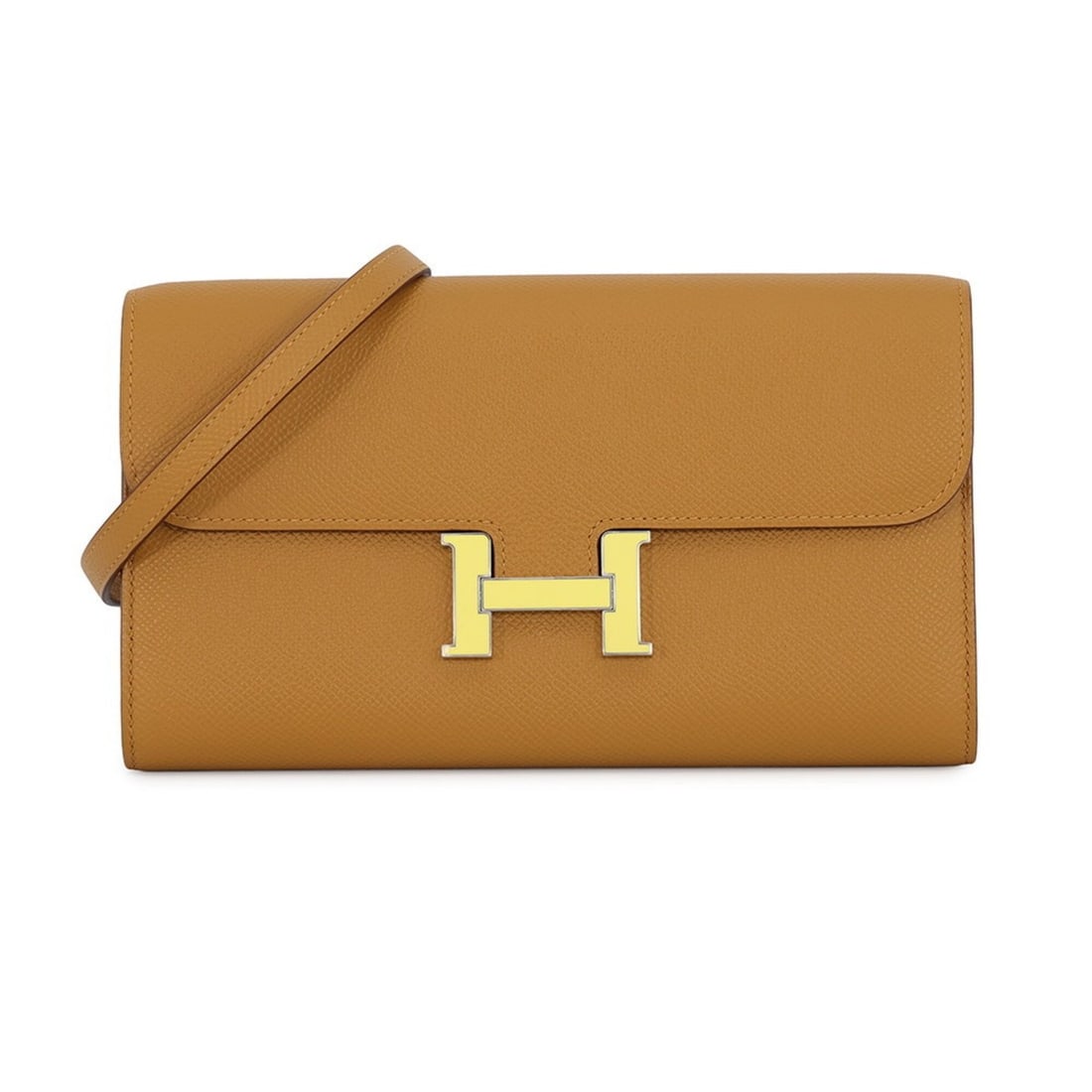 Hermes Constance To Go Long Wallet, Sesame, Lacquer Hardware, Epsom Leather, B Stamp, HERMES: --- Catalog ---Category: SizeSize (HxWxD): 11.5cm x 20.5cm / 4.52'' x 8.07''Category: DesignType: Chain/Shoulder walletColor: BrownGender: WomenMaterial: Epsom leather Category: GeneralBrand: HermesCo