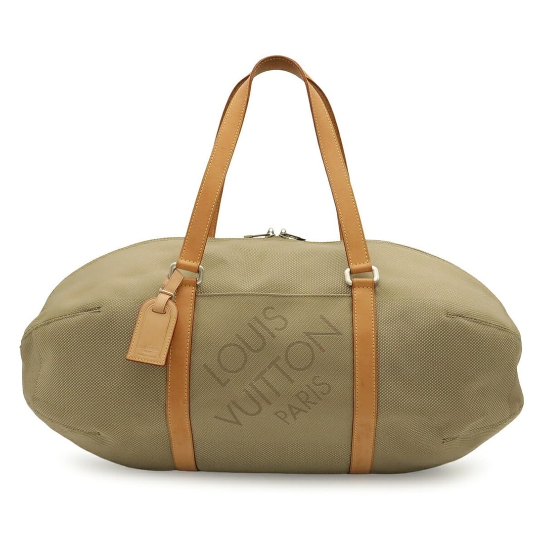 LOUIS VUITTON Damier Geant Atacan Boston Bag Shoulder Travel Sable M93065: --- Catalog ---Category: SizeSize (HxWxD): 25cm x 53cm x 25cm / 9.84'' x 20.86'' x 9.84''Category: DesignType: Boston bag, Shoulder bagColor: SableGender: WomenMaterial: Damier Geant Category: General