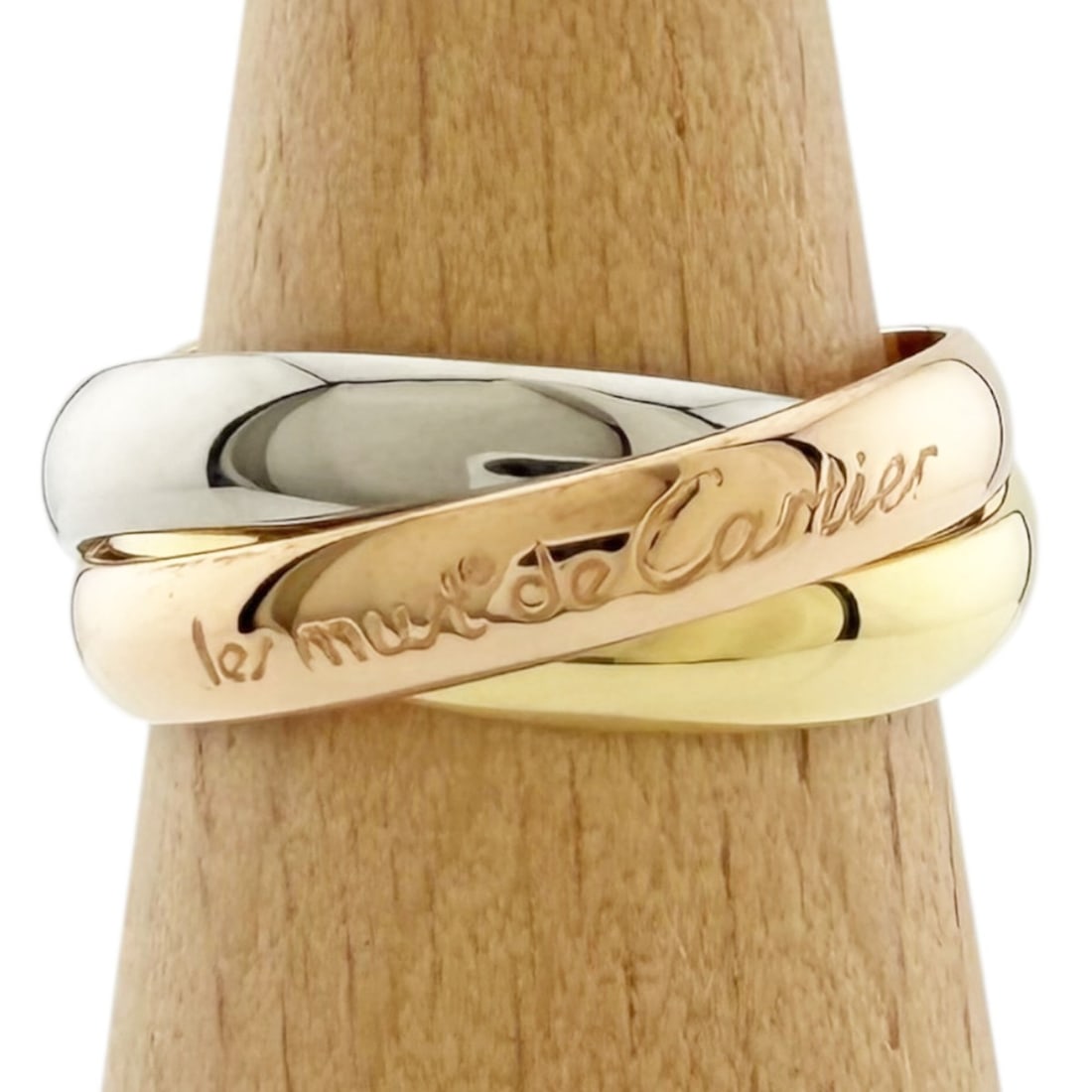 Cartier ring, 1, 18K yellow gold, women's CARTIER: --- Catalog ---Category: PackNumber in Pack: 1Category: SizeJP Size: 12US Size: 6.5Category: DesignType: Band ringColor: Gold, Pink gold, SilverGender: WomenMaterial: Pink gold (18K), White gold (18K)