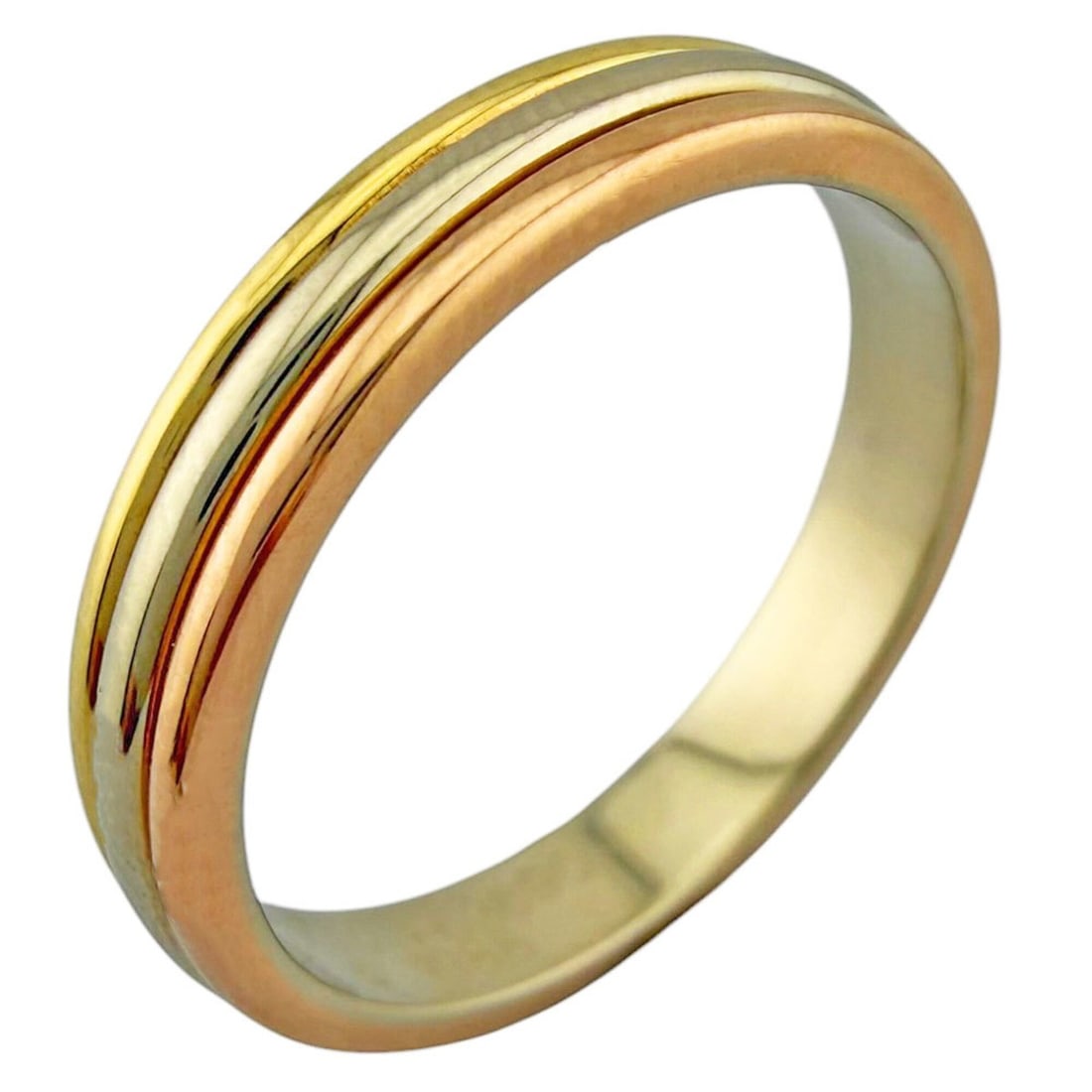 Cartier Vendome Ring, 1, 18K Yellow Gold, Women's, CARTIER: --- Catalog ---Category: PackNumber in Pack: 1Category: SizeJP Size: 18US Size: 9Category: DesignType: Band ringColor: Gold, Pink gold, SilverGender: WomenMaterial: Pink gold (18K), White gold (18K), 