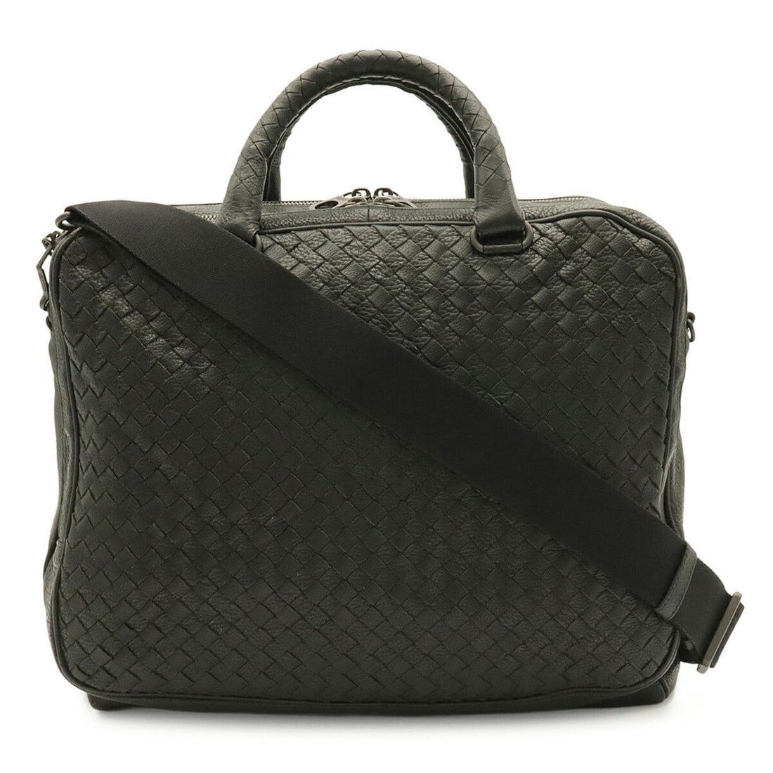 BOTTEGA VENETA Bottega Veneta Intrecciato Handbag Shoulder Bag Leather Black: --- Catalog ---Category: SizeSize (HxWxD): 27cm x 36.5cm x 12cm / 10.62'' x 14.37'' x 4.72''Category: DesignType: Handbag, Shoulder bagColor: BlackGender: Women,MenMaterial: Leather Category: GeneralL