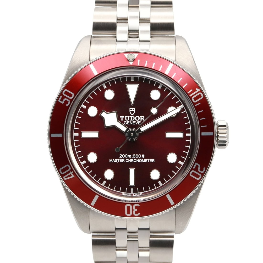 Tudor Black Bay 58 Watch, Stainless Steel, Men's, Red, 7939A1A0RU-0001: --- Catalog ---Category: SizeWrist Size: 20cm / 7.87''Case Diameter: 39mm / 1.54''Category: DesignType: WristwatchGender: MenColor (Dial): Black, Red colorMaterial (Band): Stainless steelMaterial (Cas