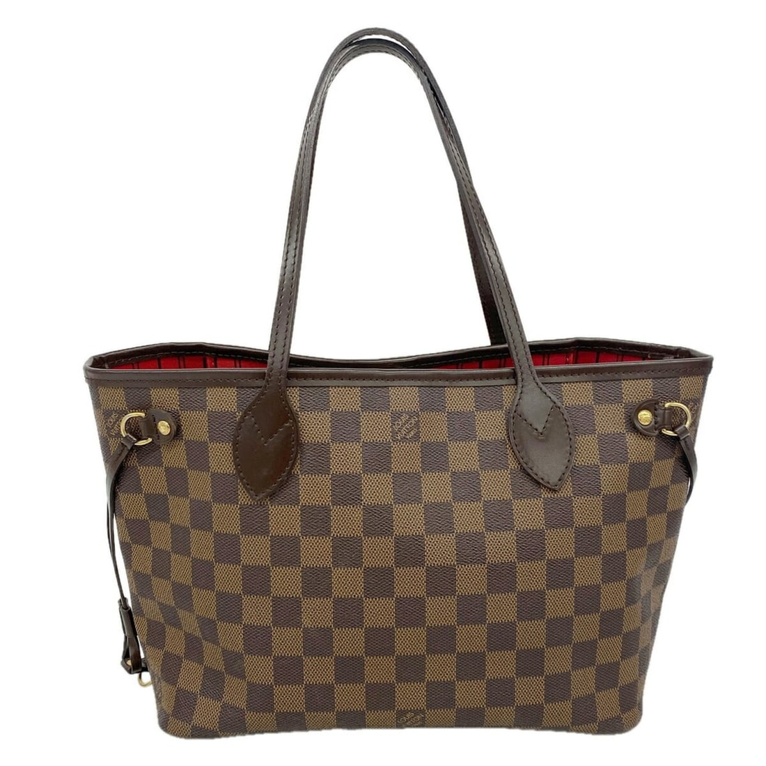 Louis Vuitton Damier Neverfull PM Tote Bag N51109 Ebene (Women's) (1 of 10)