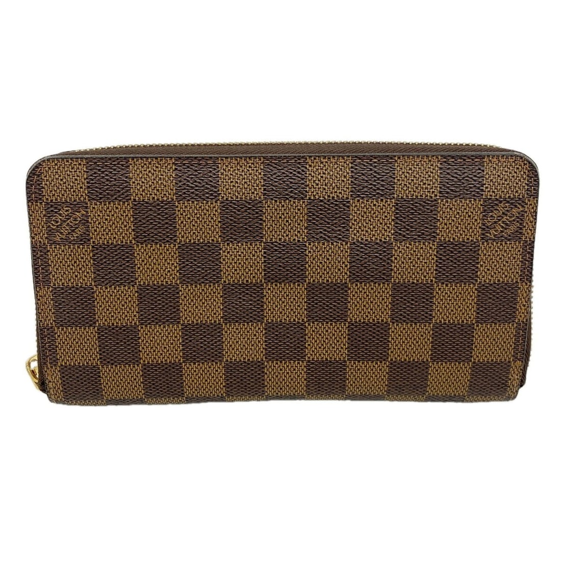 Louis Vuitton Damier Zippy Wallet N60015 Ebene Long for Men and Women (1 of 10)