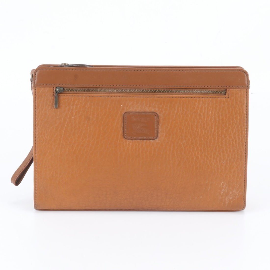 Burberry Leather Check Pattern Second Bag Clutch Pouch for Men: --- Catalog ---Category: SizeSize (HxWxD): 19cm x 28cm x 4cm / 7.48'' x 11.02'' x 1.57''Category: DesignType: Clutch bag, PouchColor: CamelGender: MenMaterial: Leather Category: GeneralBrand: Burberry