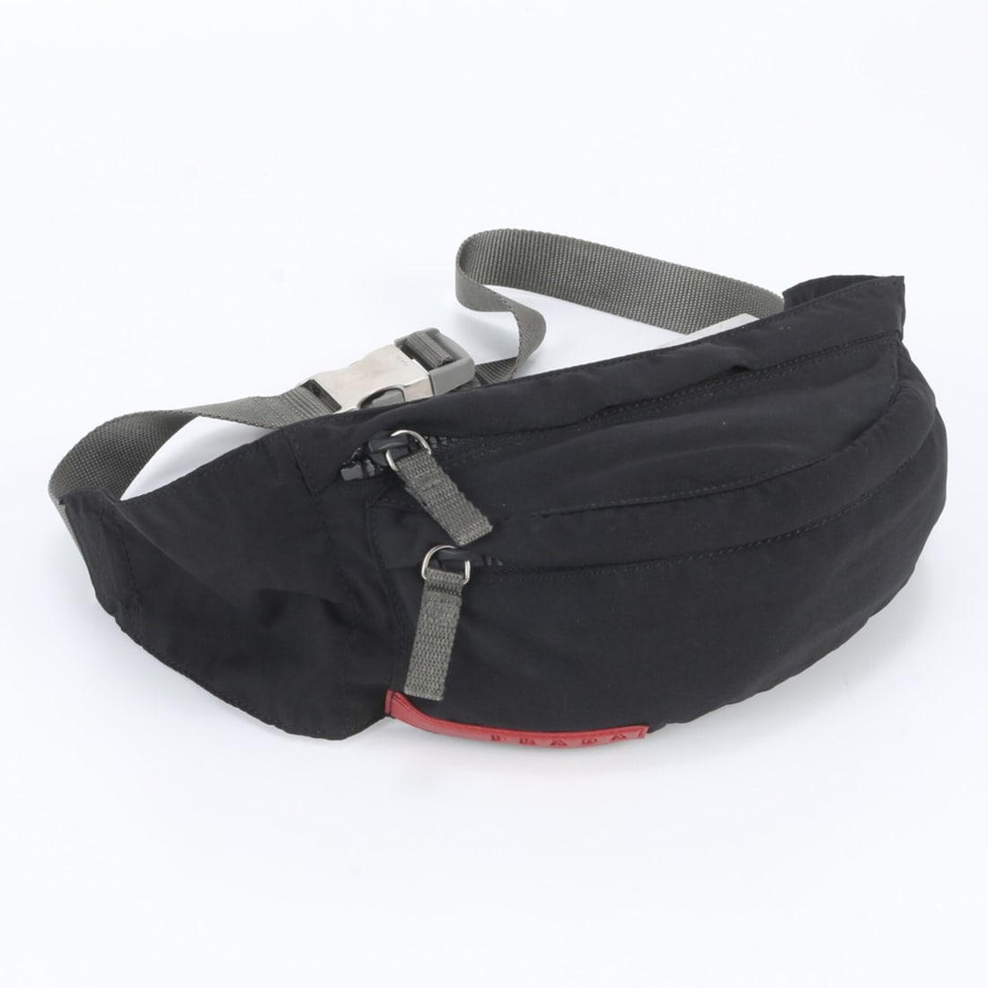 Pradasports Prada Sport 4VA125 2-Way Body Bag, Waist Pouch, Shoulder Black, Men's: --- Catalog ---Category: SizeSize (HxWxD): 10cm x 20cm x 5cm / 3.93'' x 7.87'' x 1.96''Category: DesignType: Pouch, Shoulder bag, Sling bagColor: BlackGender: MenCategory: GeneralMPN: 4VA125Brand: Pra