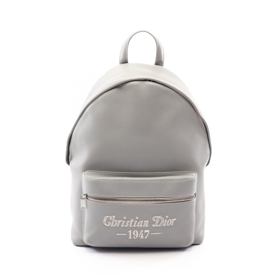 Christian Dior Dior RIDER 1947 Backpack/Handbag, Leather, Men's, Gray: --- Catalog ---Category: SizeSize (HxWxD): 35cm x 30cm x 15cm / 13.77'' x 11.81'' x 5.9''Category: DesignType: BackpackColor: GrayGender: MenMaterial: Leather Category: GeneralBrand: Christian Dior---