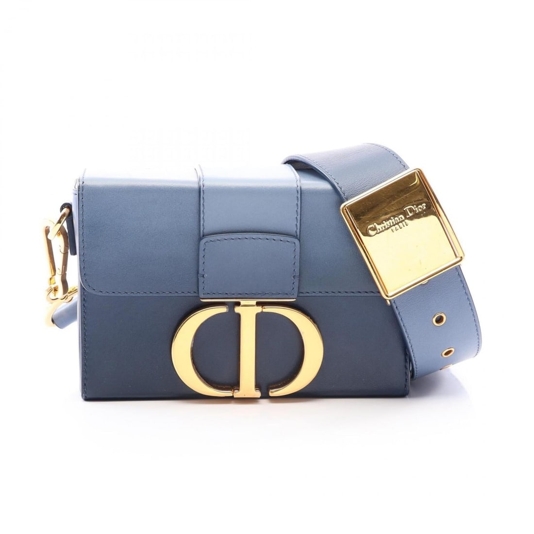 Christian Dior Dior 30 Montaigne Box Shoulder Bag Handbag Leather Women's Blue/Navy: --- Catalog ---Category: SizeSize (HxWxD): 12cm x 17.5cm x 5cm / 4.72'' x 6.88'' x 1.96''Category: DesignType: Handbag, Shoulder bagColor: Blue, NavyGender: WomenMaterial: Leather Category: GeneralBra
