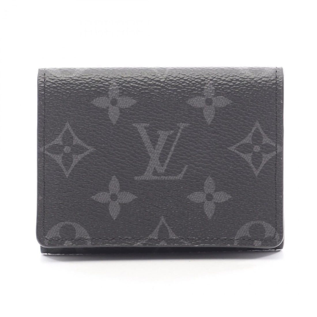 Louis Vuitton Enveloppe Carte de Visite Monogram Eclipse Business Card Holder/Card Case Accessory (1 of 13)