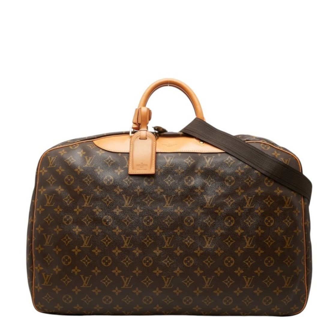 Louis Vuitton Monogram Alizé en Poche Boston Bag Shoulder 2WAY M41393 Brown Leather Women's LOUIS (1 of 16)