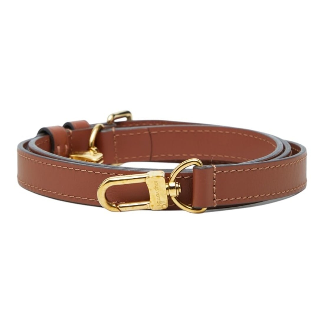 Louis Vuitton Shoulder Strap, Brown Leather, Women's LOUIS VUITTON (1 of 15)