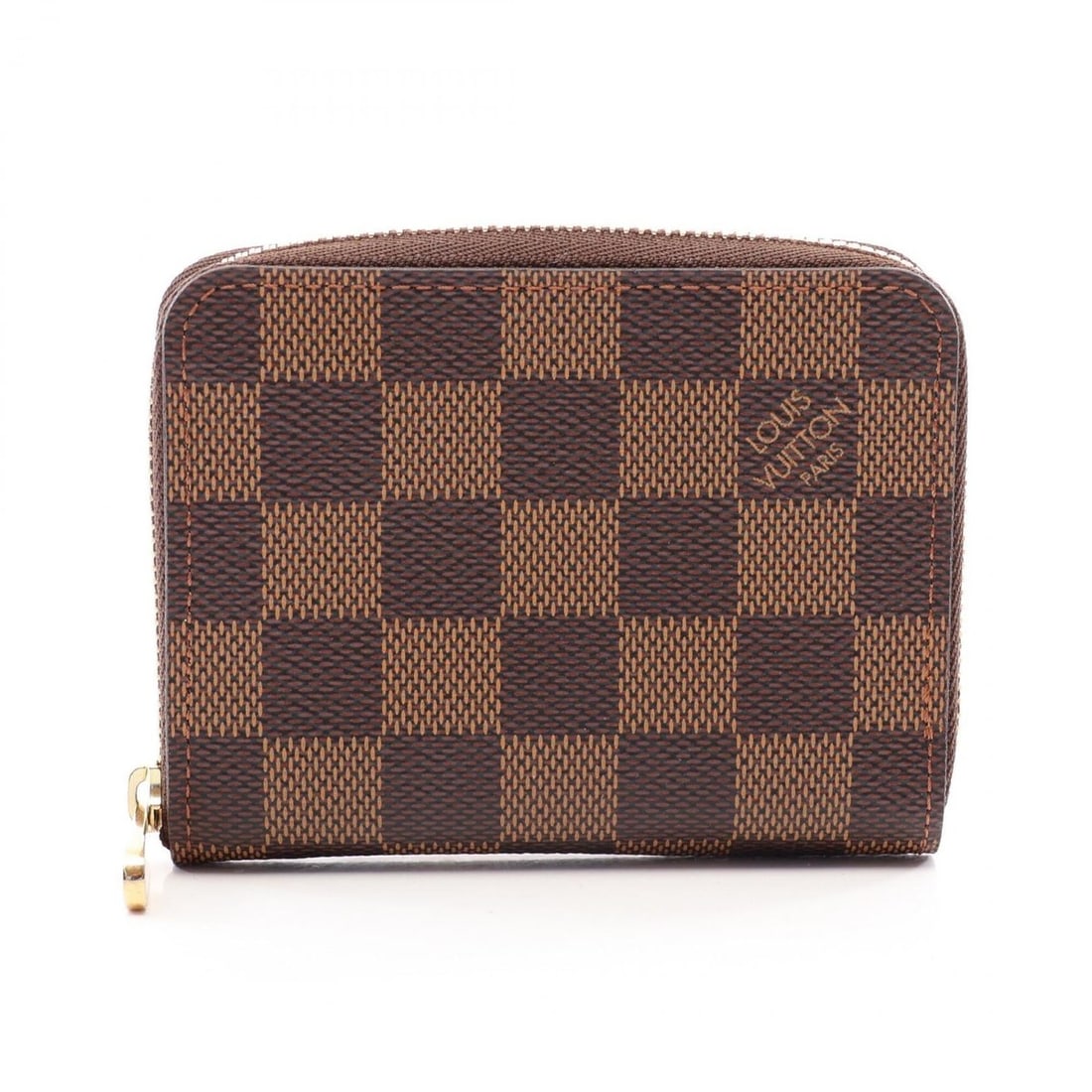 Louis Vuitton Zippy Coin Purse Damier Ebene Wallet, Purse, Brown, N63070 (1 of 10)