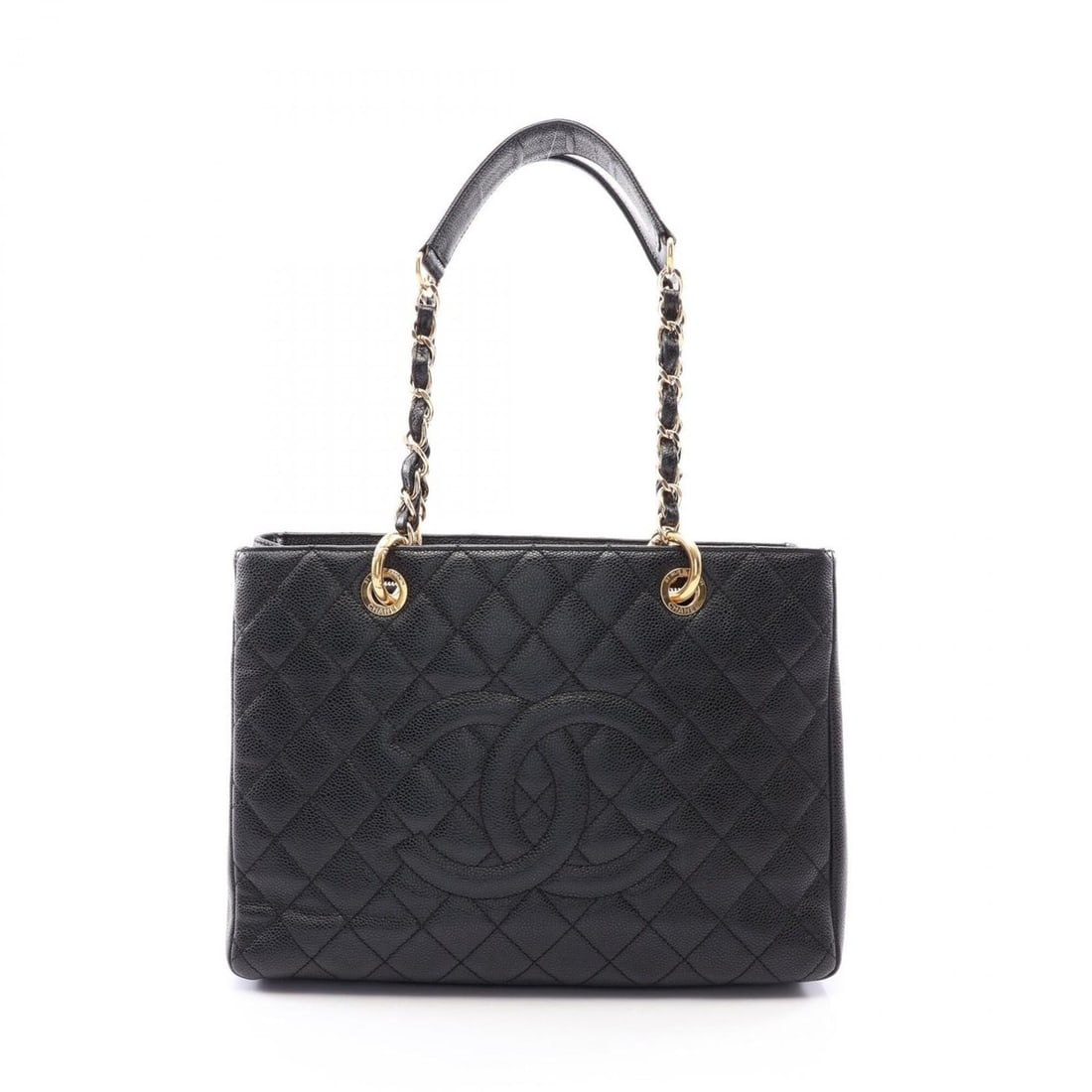 Chanel Matelassé Grand Shopping GST Tote Bag/Handbag, Caviar Leather (Grained Calfskin), Women's, (1 of 16)