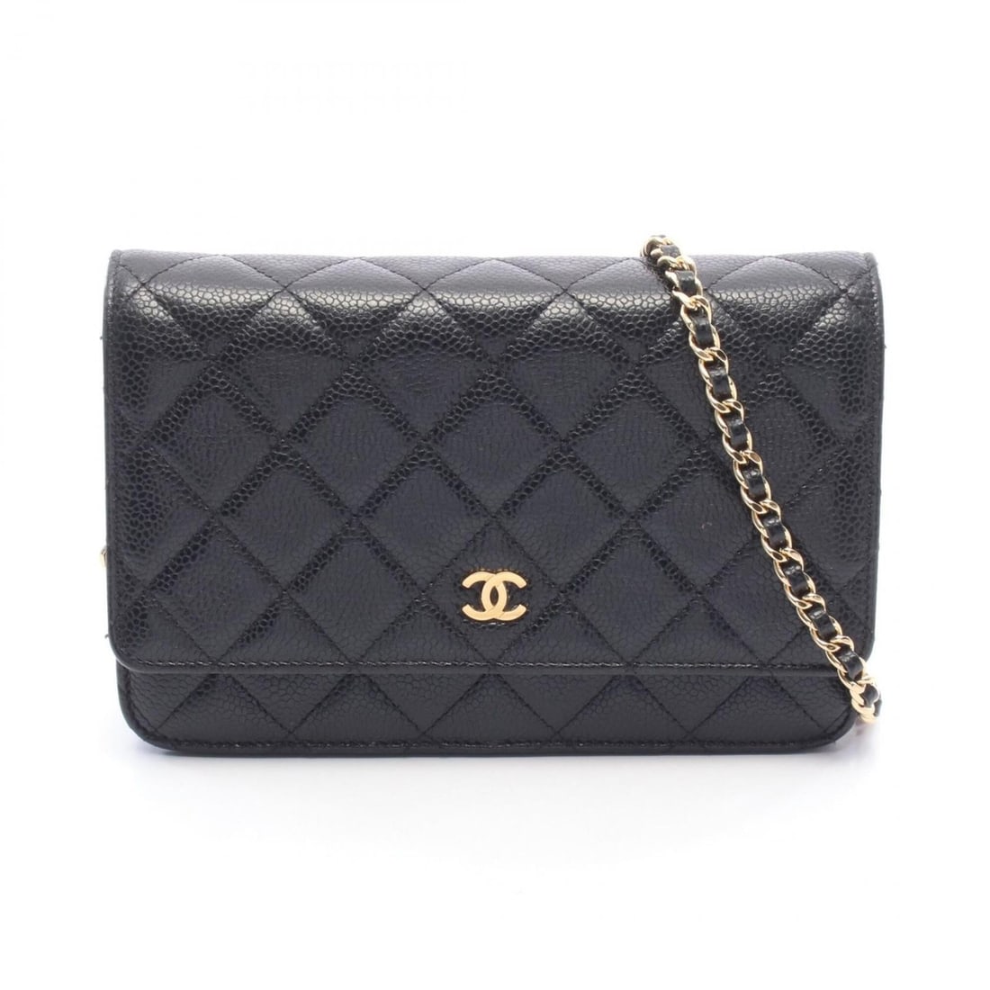 Chanel Matelassé Shoulder Bag/Handbag, Caviar Leather (Grained Calfskin), Women's, Black, AP0250: --- Catalog ---Category: SizeSize (HxWxD): 12cm x 19cm x 3.5cm / 4.72'' x 7.48'' x 1.37''Category: DesignType: Handbag, Shoulder bagColor: BlackGender: WomenMaterial: Grained Calfskin Category: Genera