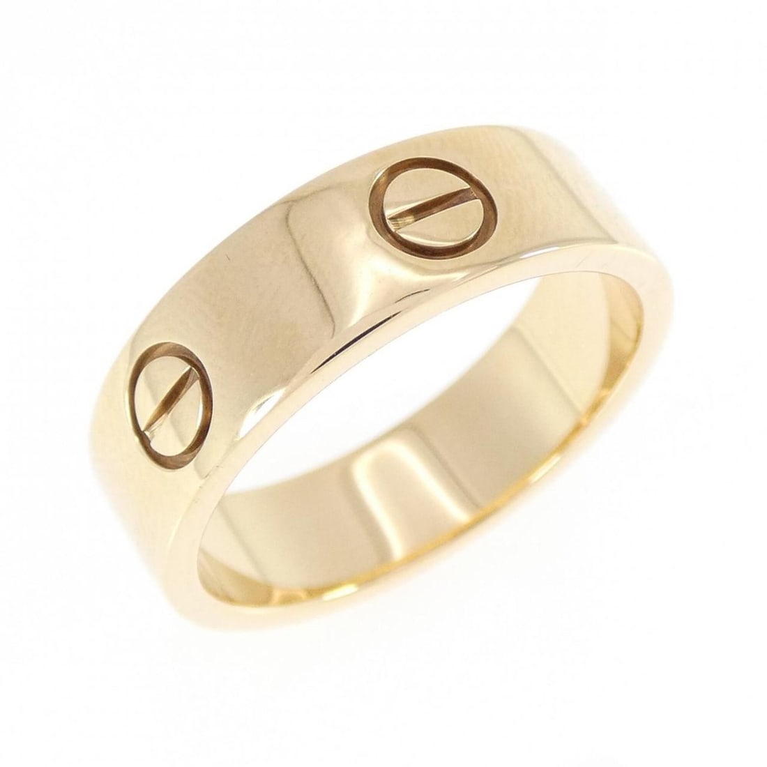 Cartier Love Ring: --- Catalog ---Category: SizeJP Size: 16.5US Size: 8Category: DesignType: Band ringColor: Yellow goldGender: WomenMaterial: Yellow gold (18K)Category: GeneralMPN: B4084600Brand: Cartier--- Item List