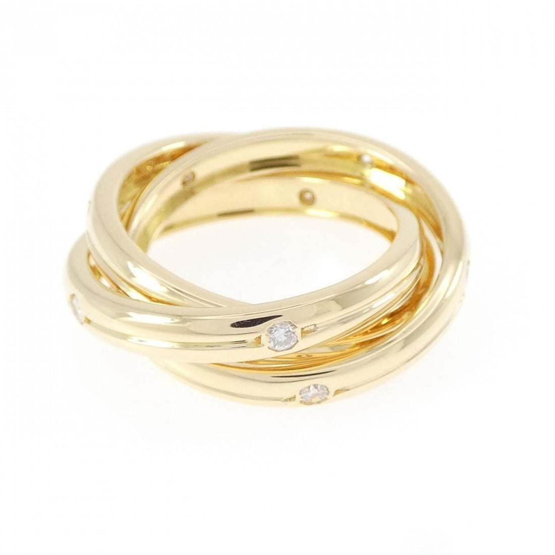 Cartier Constellation Ring: --- Catalog ---Category: SizeUS Size: 4.5Brand Size: 48Category: DesignType: Band ringGender: WomenMaterial: Yellow gold (18K)Category: GeneralBrand: Cartier--- Item List ---Section: