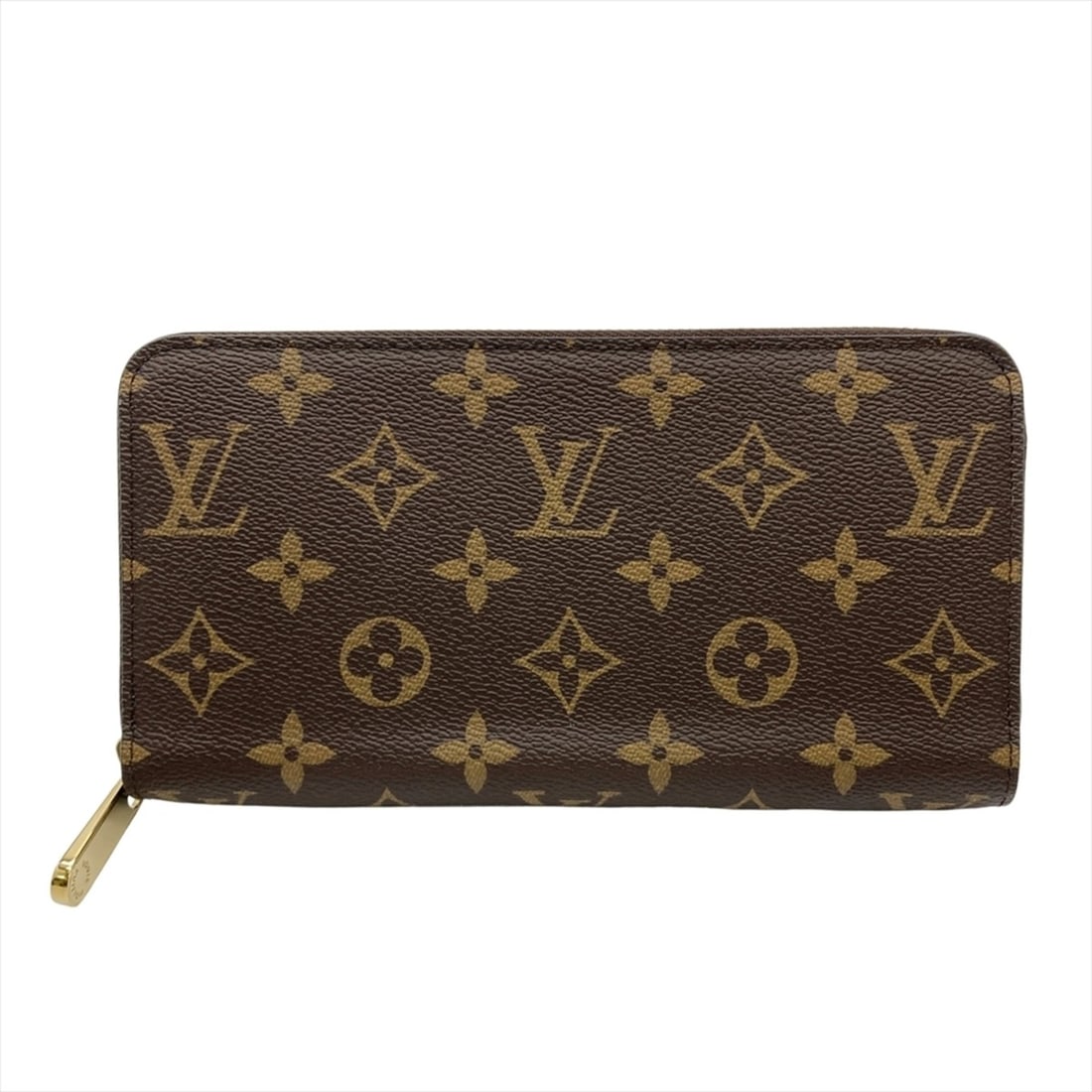 Louis Vuitton Zippy Wallet Long Wallet, Monogram Canvas, M41895, Brown, Gold Hardware, RFID, Fuchsia (1 of 10)
