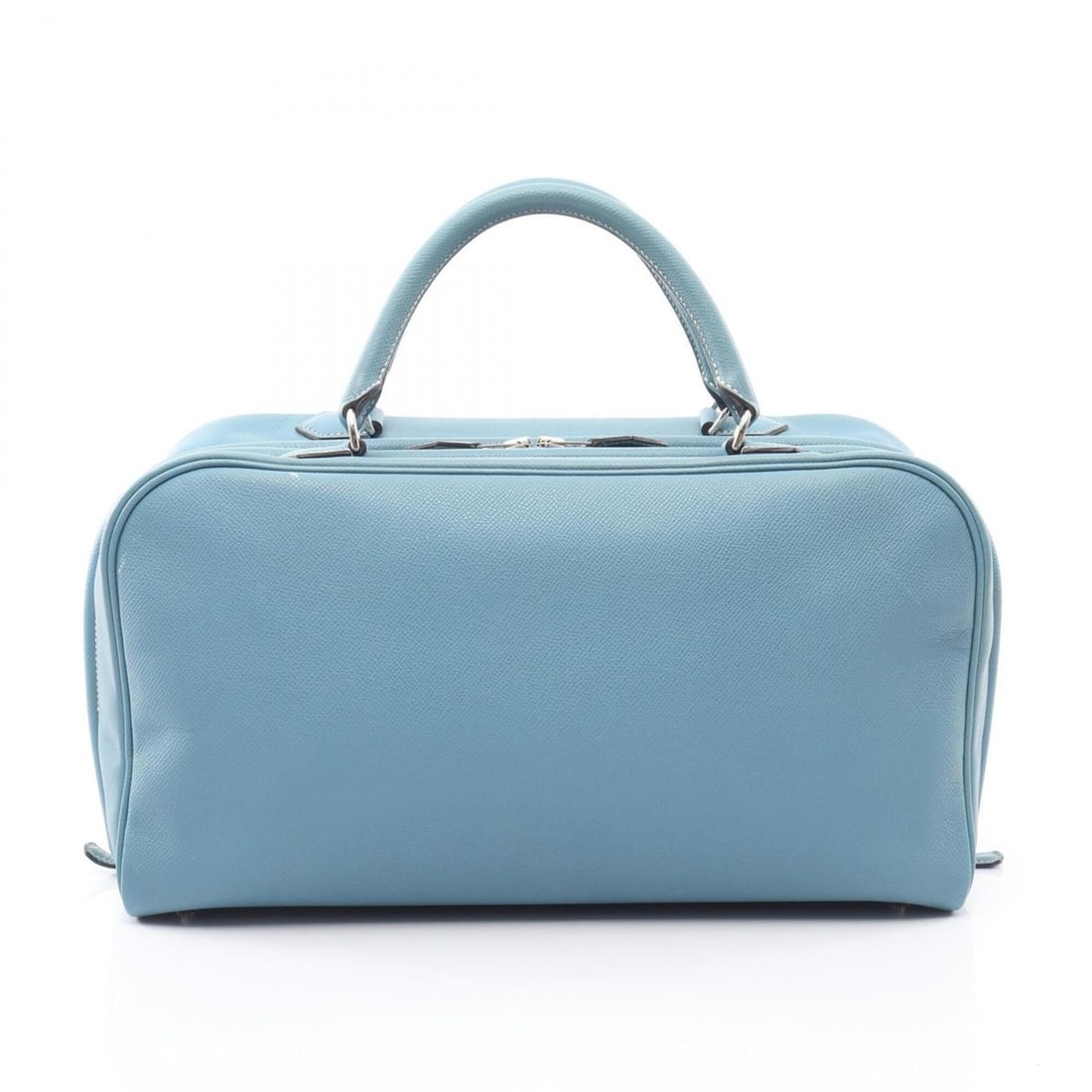 Hermes Sac Envie 36 Handbag, Leather, Calfskin (Cowhide), Veau Epsom, Women's, Blue: --- Catalog ---Category: SizeSize (HxWxD): 20cm x 35cm x 14cm / 7.87'' x 13.77'' x 5.51''Category: DesignType: HandbagColor: BlueGender: WomenMaterial: Epsom leather , Leather Leather/Fur Type: Calfsk