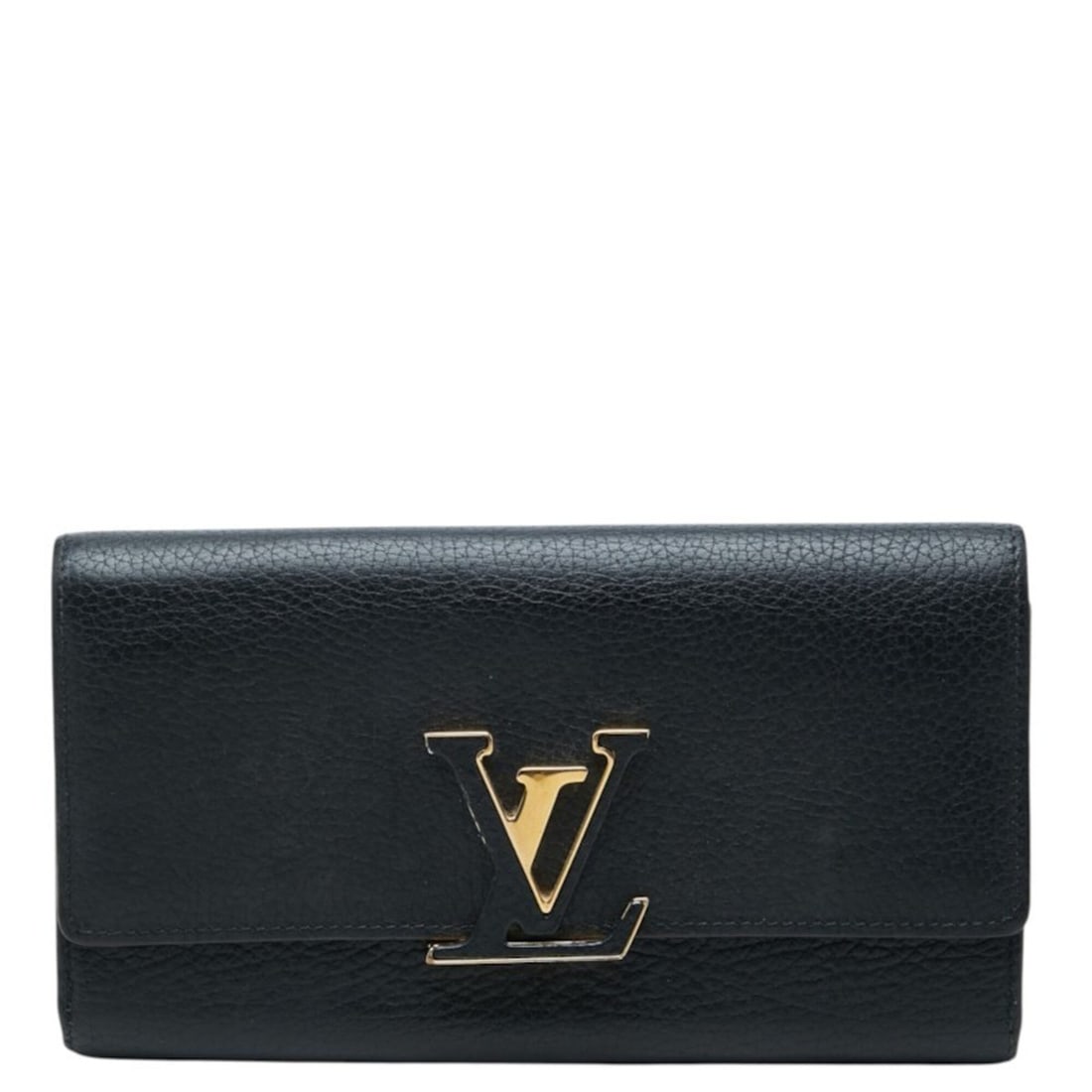 Louis Vuitton Portefeuille Capucines Long Wallet M61248 Noir Black Taurillon Leather Women's LOUIS (1 of 15)