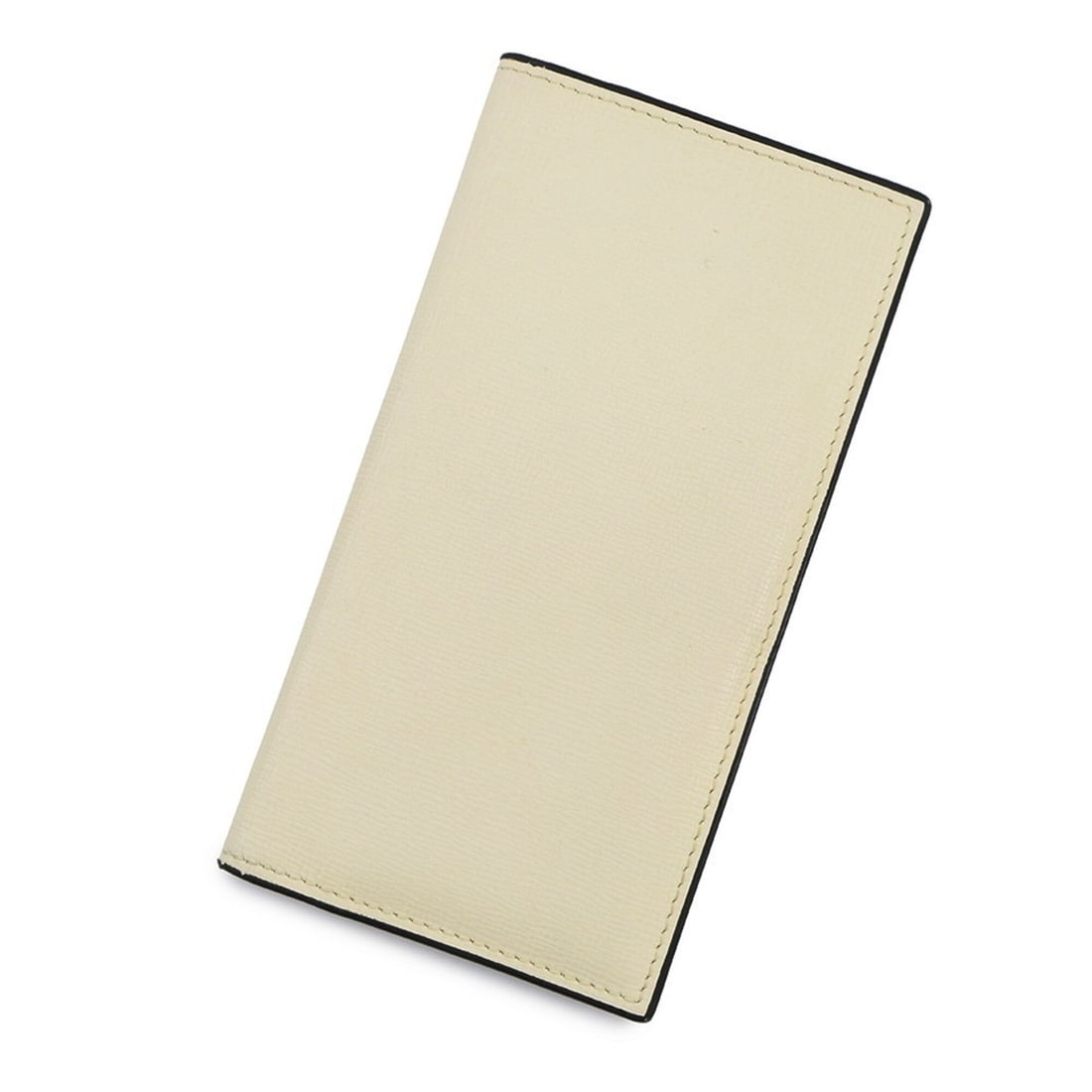 Valextra Vertical Long Wallet, 12 Card Slots, Grained Calf Leather, SGNL0021044L99WF99, White.: --- Catalog ---Category: SizeSize (HxWxD): 17.5cm x 9cm / 6.88'' x 3.54''Category: DesignType: Long wallet (bi-fold)Color: WhiteGender: Men,WomenMaterial: Leather Leather/Fur Type: CalfskinCategory: G